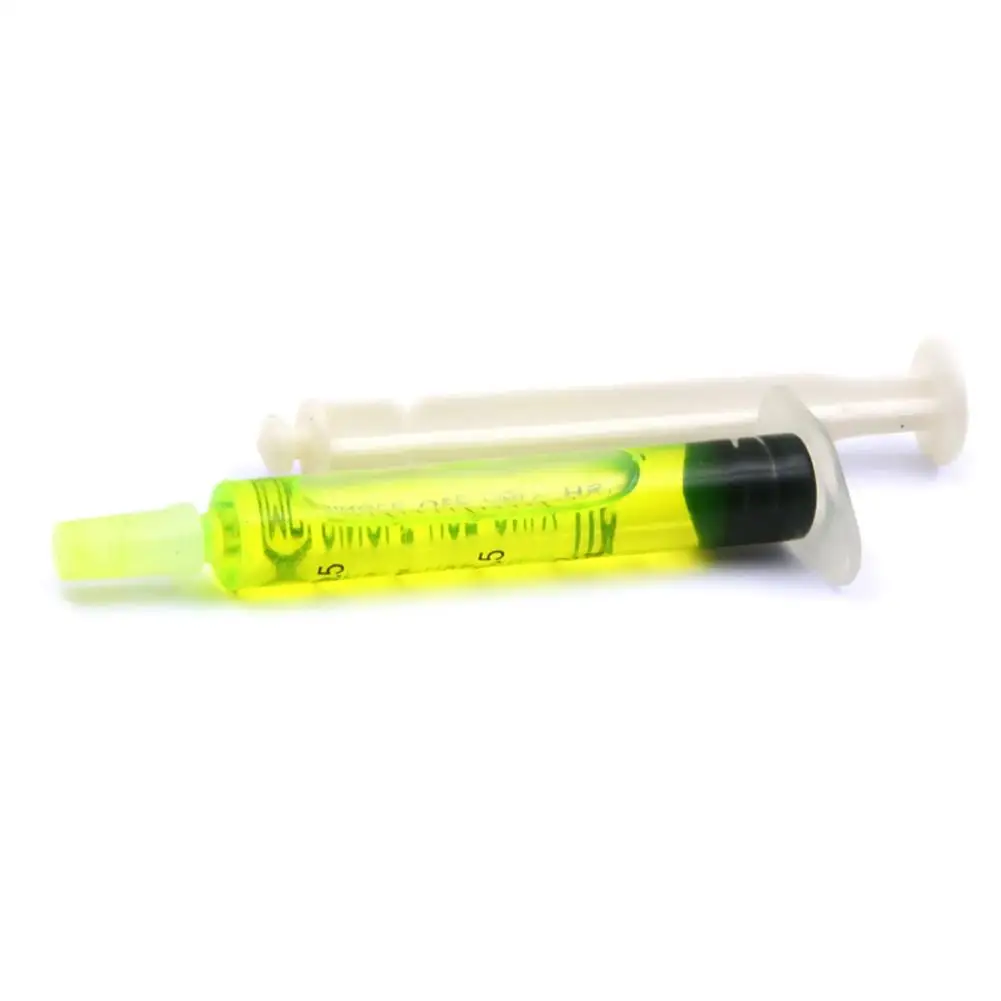 

3PCS Ultra-concentrated Syringe Fluorescent Leak Detector Fluorescent Oil Fluorescent Agent Leak Test Leaking Agent Car Air Cond