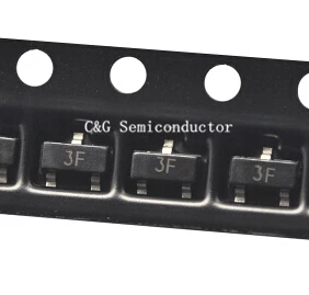 

100pcs BC857B PNP SURFACE MOUNT SMALL SIGNAL TRANSISTOR SOT23