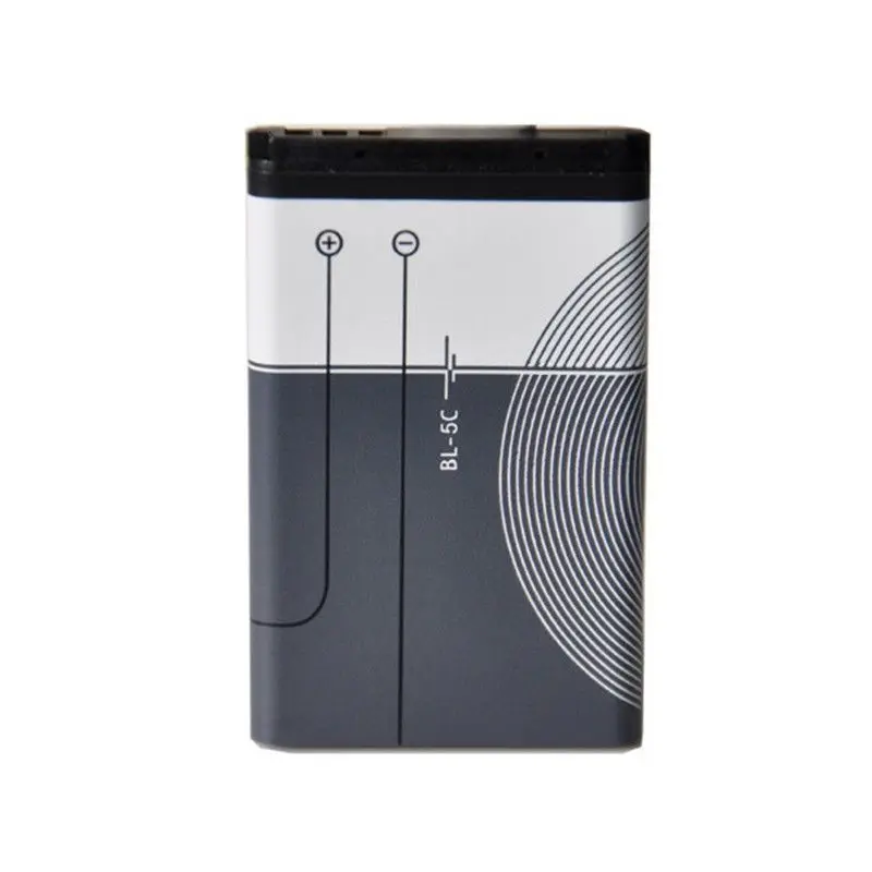 

GTF 1020mAh BL-5C Li-ion Battery For Nokia 2610 2600 2300 6230 6630 BL5C BL 5C Original 3.7V Batterie