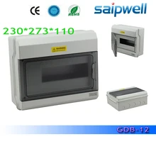 Новая горячая Распродажа лучшие Пластик IP67 Водонепроницаемый Indoor наружная распределительная коробка GDB-12 230*273*110 Высокое качество