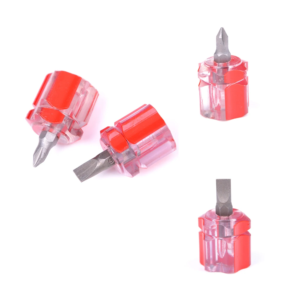 2pcs/lot 6x15mm Precision Mini Anti Slip Bits Slot Type Screwdriver Magnetic Repair Hand Tool