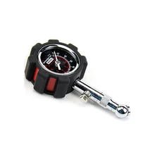 1 шт., высокоточный манометр в шинах, черный, 100 фунтов/кв. дюйм, для точного автомобильного воздушного давления, шинный манометр для автомобилей, грузовиков и мотоциклов, металлический