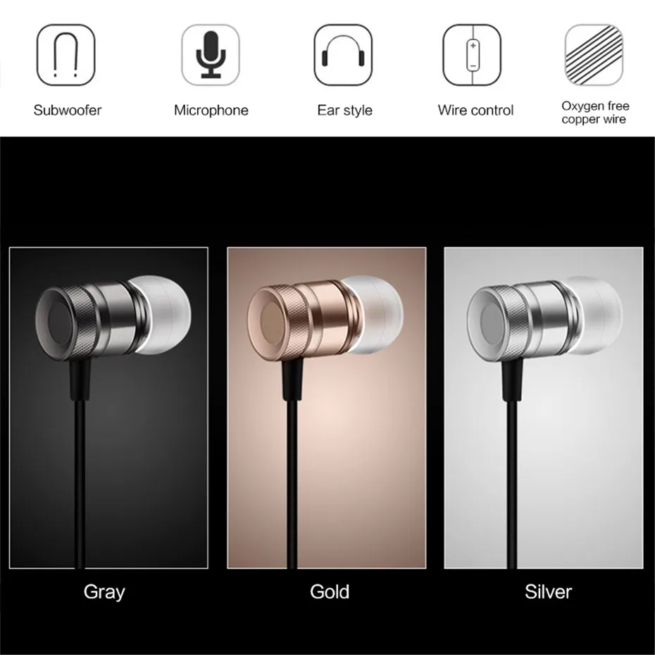 ME21 Sports Earphone 3.5mm Jack Stereo Super Bass Headset Handsfree Earbuds with Mic for iPhone Samsung Computer PC (2)