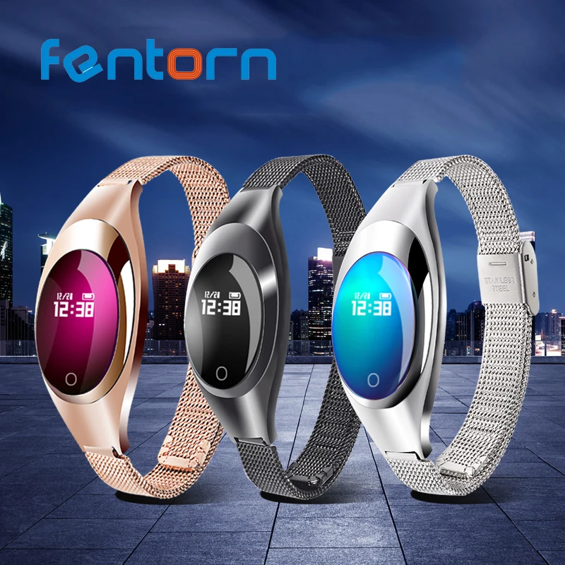 Fentorn Woman Z18 Heart Rate Smart Band Blood Oxygen Wristband Smart Bracelet Sleep monitoring Smartband for