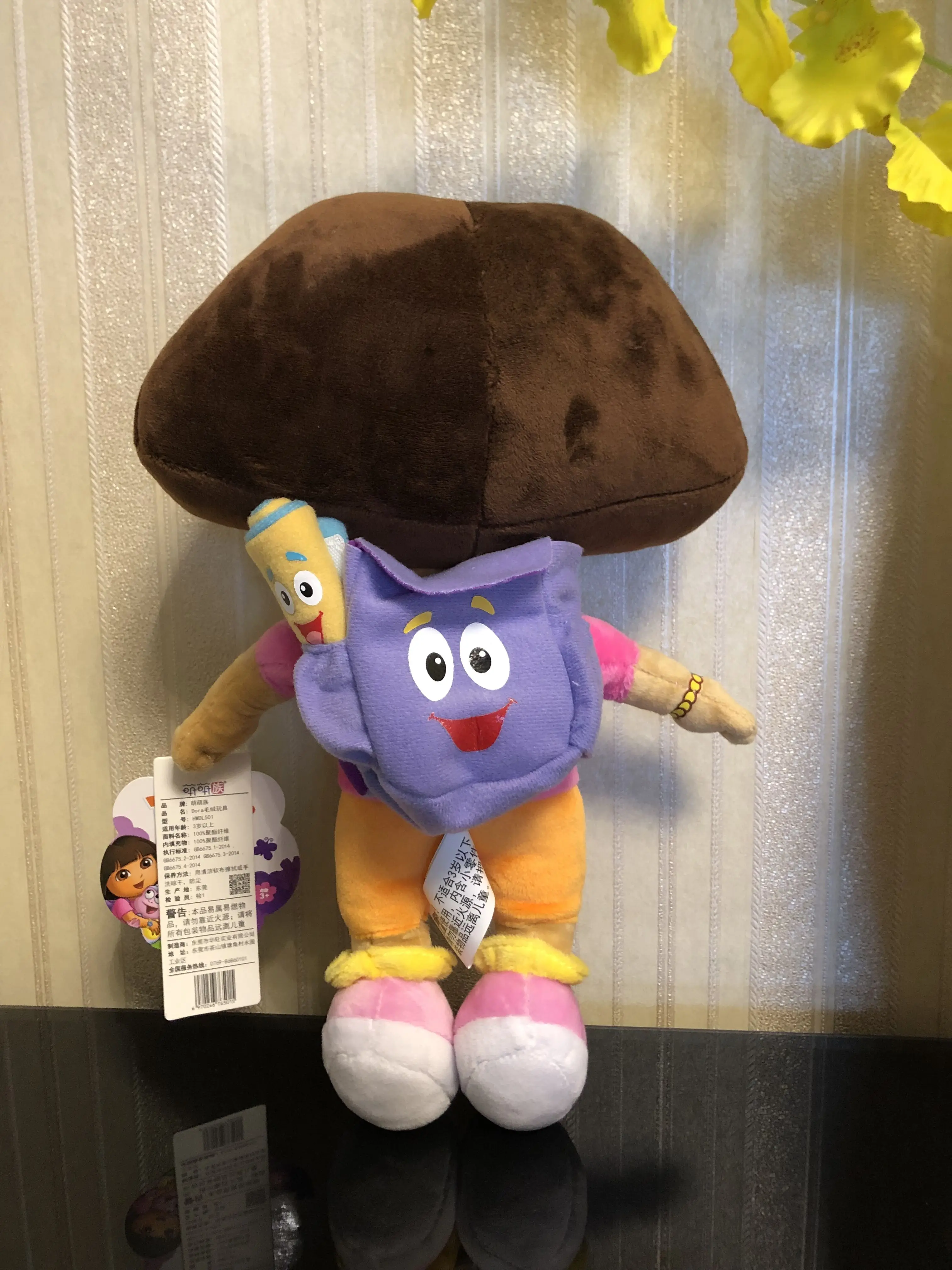 2019 Оригинальные Плюшевые игрушки Дора Explorer для детского сада милые ботинки Доры