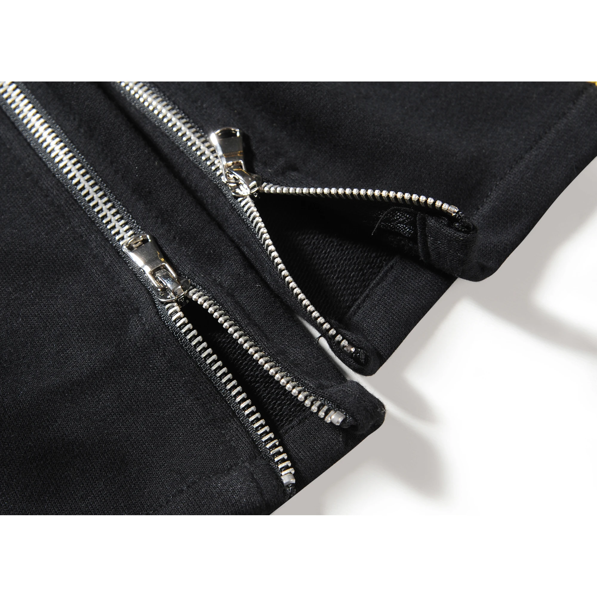 Mans Striped Ankle Zipper Sling Sweatpants Street Hiphop Urban Clothing Justin Biebers Tyga Europe and the United States trend Mans Striped Ankle Zipper Sling Sweatpants Street Hiphop Urban Clothing Justin Biebers Tyga Europe and the United States trend