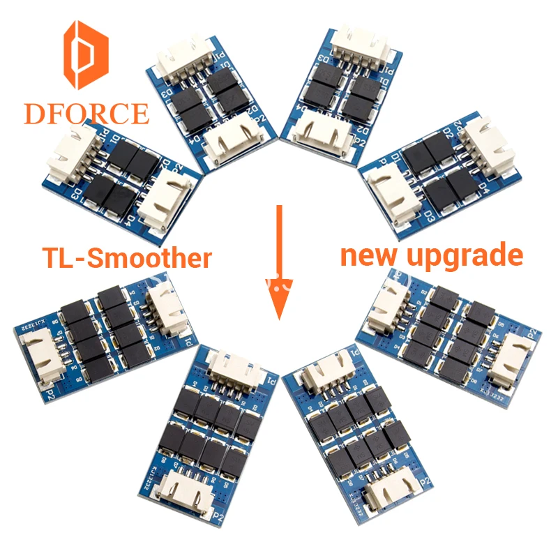 DFORCE 4 шт./упак. TL более плавный PLUS addon модуль для 3D pinter motor drivers Terminator reprap mk8 i3|Детали и