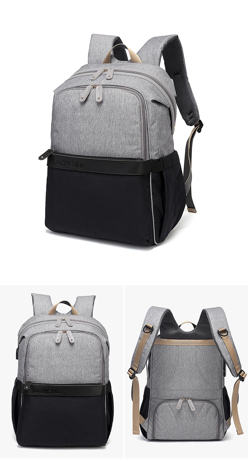 New Mummy Diaper Bag Usb Large Capacity Maternity Backpack Waterproof Travel Baby Stroller Bag For Mom Multifunctional Nappy Bag (32)