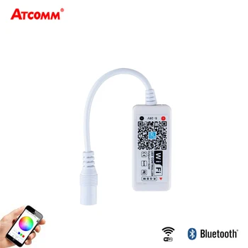 

WiFi Bluetooth RGB RGBW LED Controller Android iOS Smartphone Control 5050 2835 LED Strip Light 5V-24V