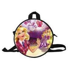 1 9-Inch Baby Round Backpack Bag For Boys The Avengers Superhero Ironman Backpack For Children Preschool Backpacks For Kids