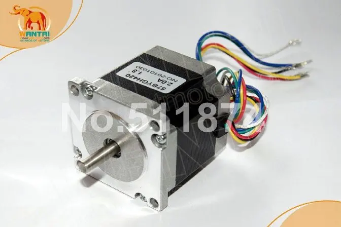 Большой CNC! Wantai 3 осевой шаговый двигатель Nema23 57BYGH420 185 унций + осевая плата