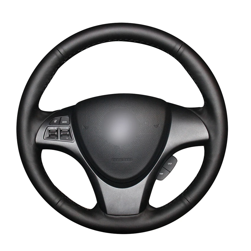 

Hand-stitched PU Micro Fiber Leather Car Steering Wheel Cover for 2010 Suzuki Kizashi Accessories
