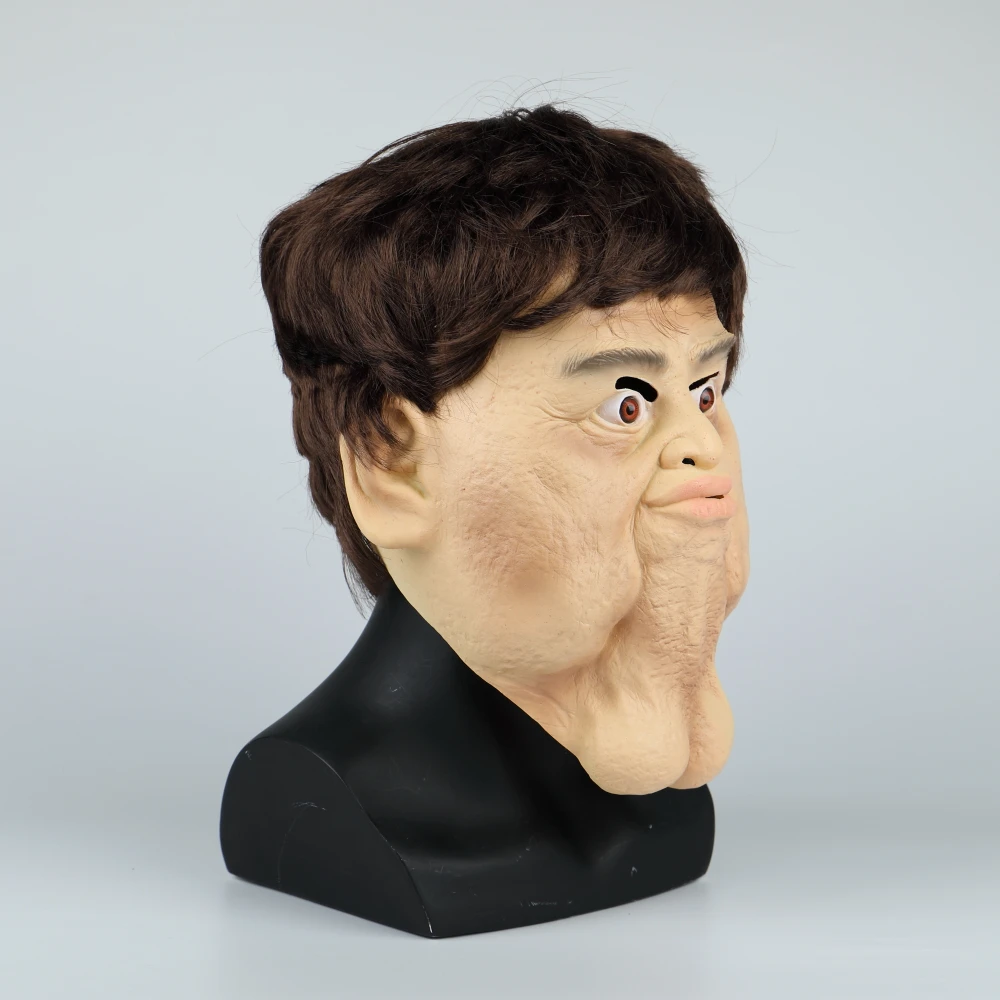 Weirdo Mask Party Dress Latex Mask Hood Adult Halloween Mask Toy Cosplay costume Funny Spoof Mask (11)