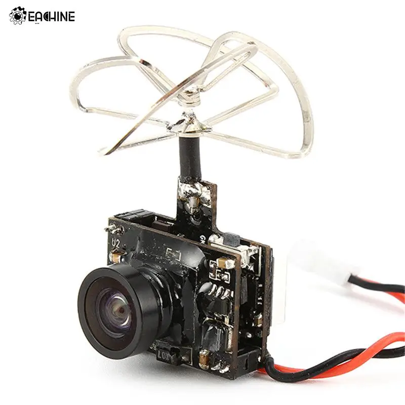

Original Eachine TX03 Super Mini 0/25mW/50mW/200mW Switchable AIO 5.8G 72CH VTX 600TVL 1/3 Cmos FPV Camera
