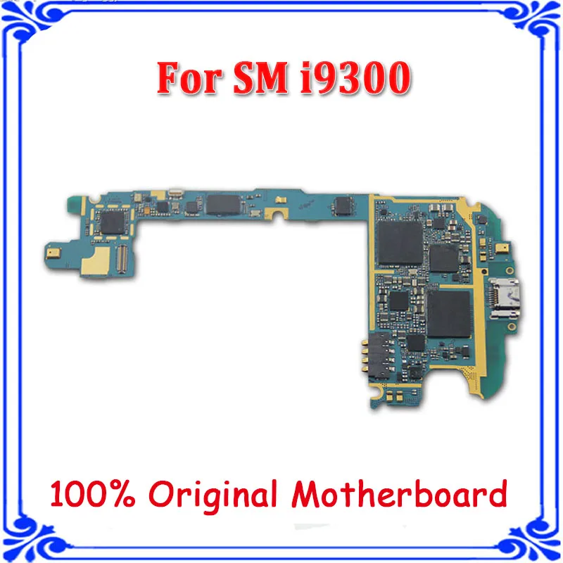 Europe version Logic board unlocked motherboard for samsung S3 I9300 original mainboard system with chips Free shipping | Мобильные