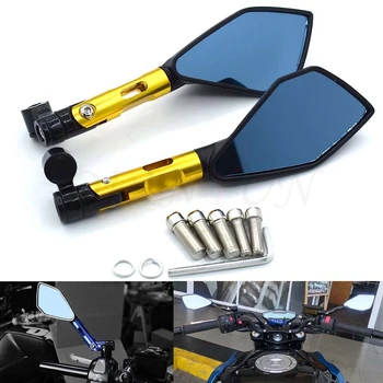 

Universal Motorcycle Rearview Mirror moto CNC Side Mirrors For Yamaha FZ6 FAZER FZ6R FZ8 FZ1 FAZER XJ6 MT-09/SR/FZ-09