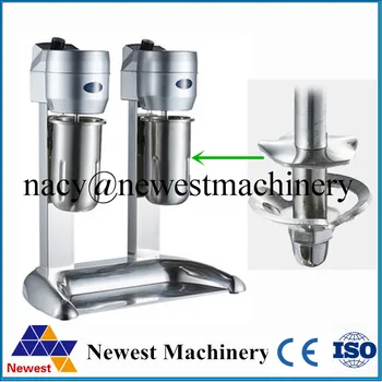 

Stainless Steel 2 Heads Milkshake Making Machine,Drink Mixer For Best Sell