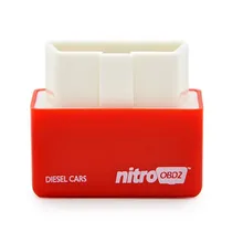 50pcs NitroOBD2 Diesel Cars Chip Tuning Box Plug and Drive Nitro OBD2 More Power and More