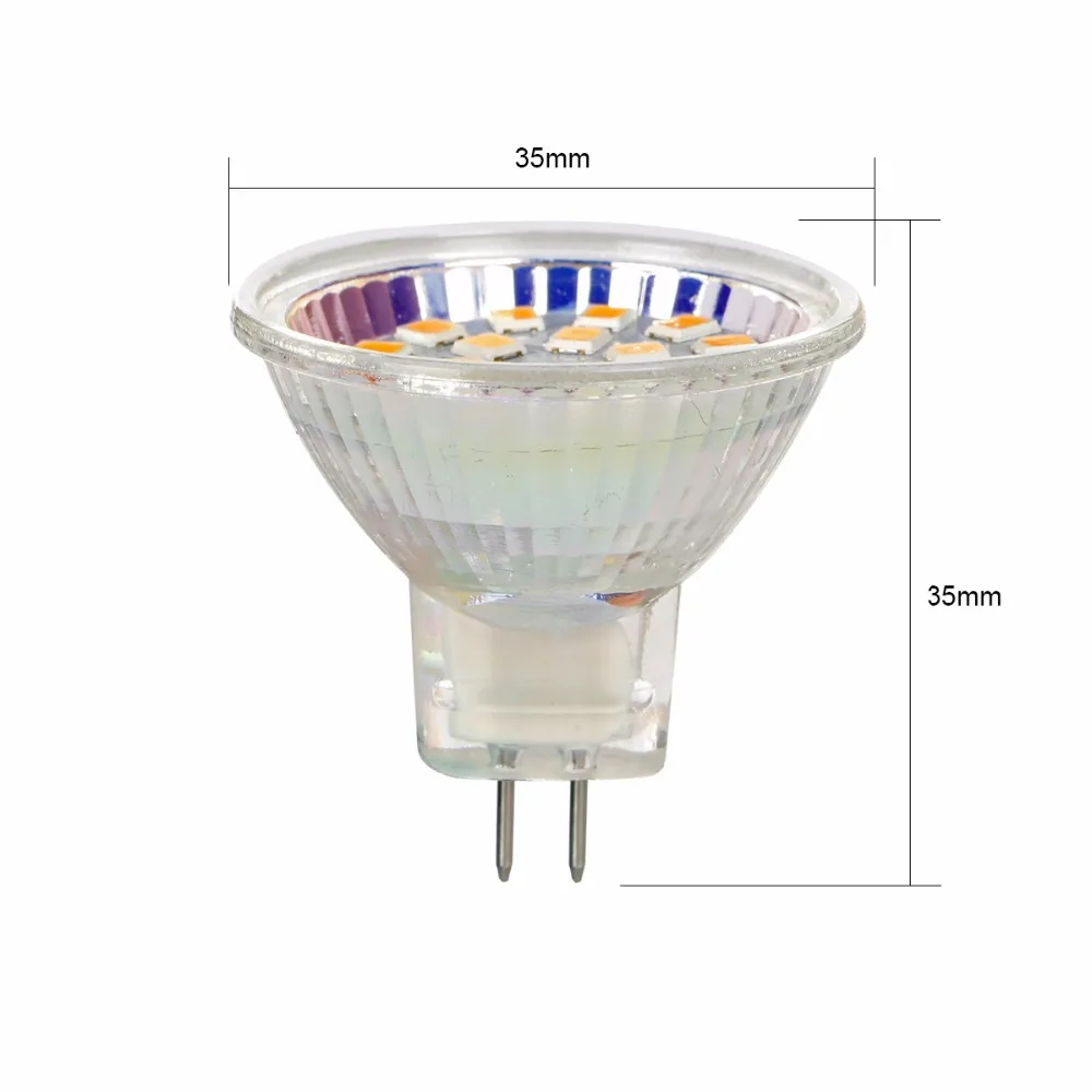 2,5 Вт 3 Вт MR11 GU4 2835 SMD Светодиодный точечный светильник Светодиодный лампа энергосберегающий Светодиодный точечный светильник Холодный/теплый белый AC/DC 12-30V