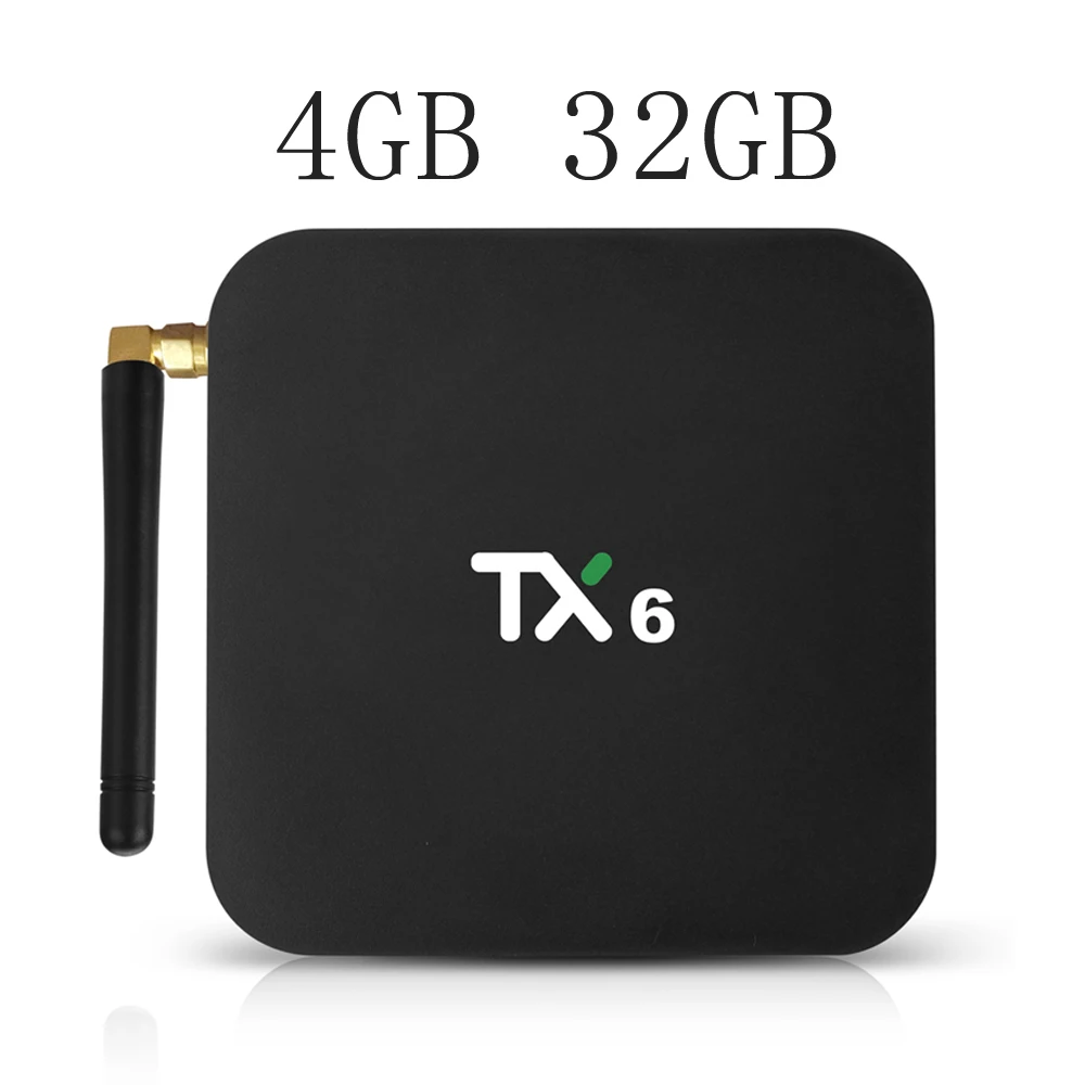 TX6 ТВ приставка android 9 Allwinner H6 4 ГБ 32 ГБ 64 Гб EMMC 2,4 5 ГГц wifi BT4.1 поддержка H.265 Bluetooth 4,0 wifi