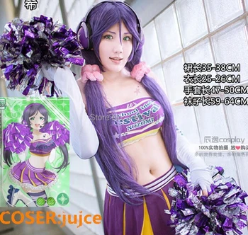 

Love Live! Tojo Nozomi Cheerleading Second Version Uniforms Cosplay Costume Free Shipping
