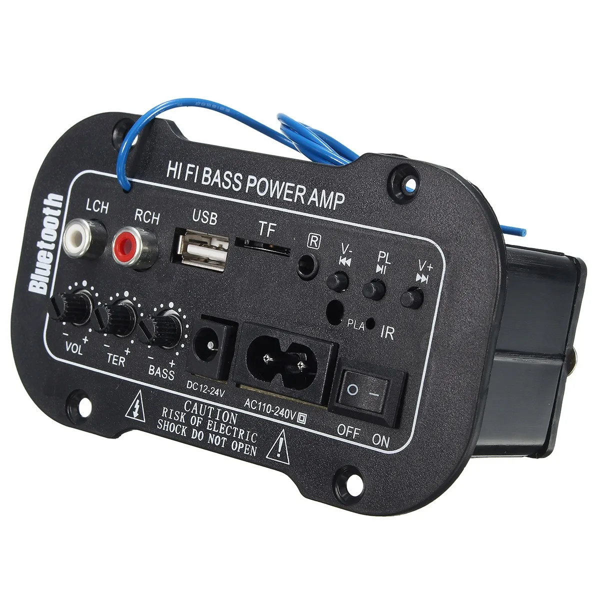 Новинка универсальный bluetooth усилитель динамик USB FM радио TF плеер сабвуфер сделай