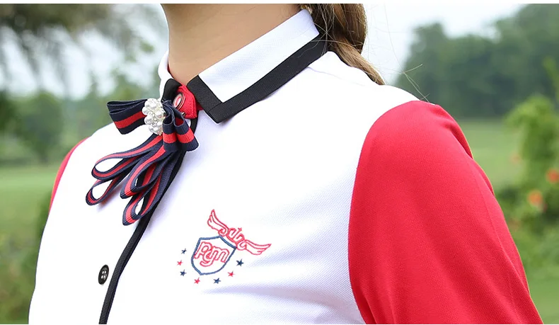 PGM осенне-зимний костюм для гольфа, женская футболка с длинными рукавами, одежда для гольфа, духовой костюм