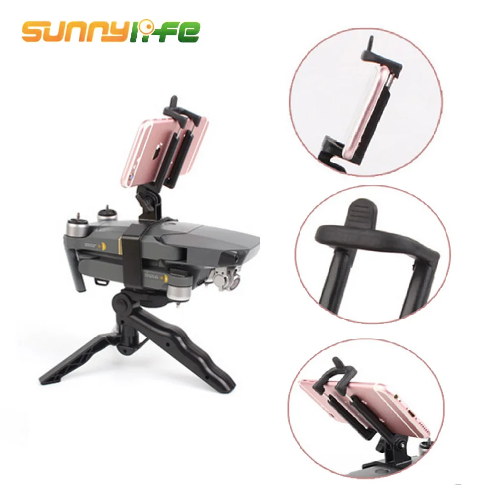 SUNNYLIFE Handheld Stable Stand Tripod Holder with Phone Holder For DJI