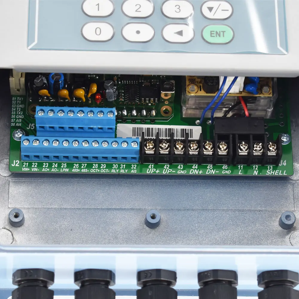 Стационарный ультразвуковой расходомер датчик расхода воды RS485 MODBUS (MODBUS) 2 5