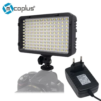 

Mcoplus 130 LED Video Light with powe charger for Canon Nikon Sony Pentax Panasonic Samsung Olympus & DV Camera Camcorder