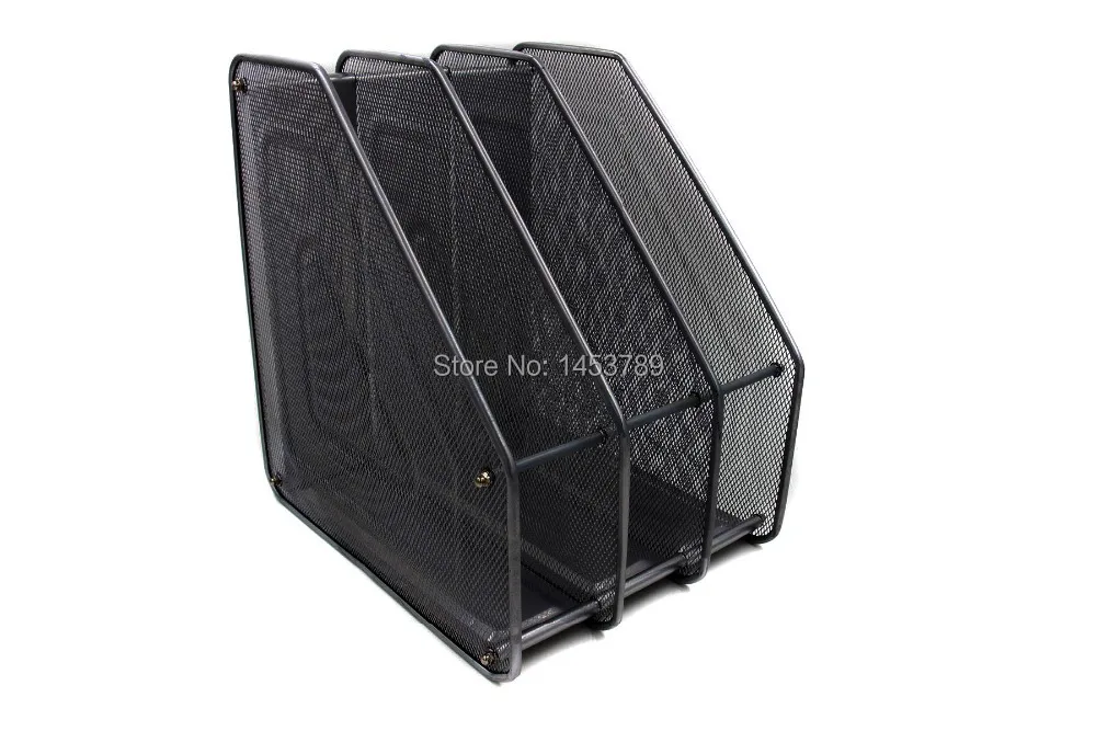Mesh Desk Organizer Office Supply Caddy Paper Holder Office Supplies
