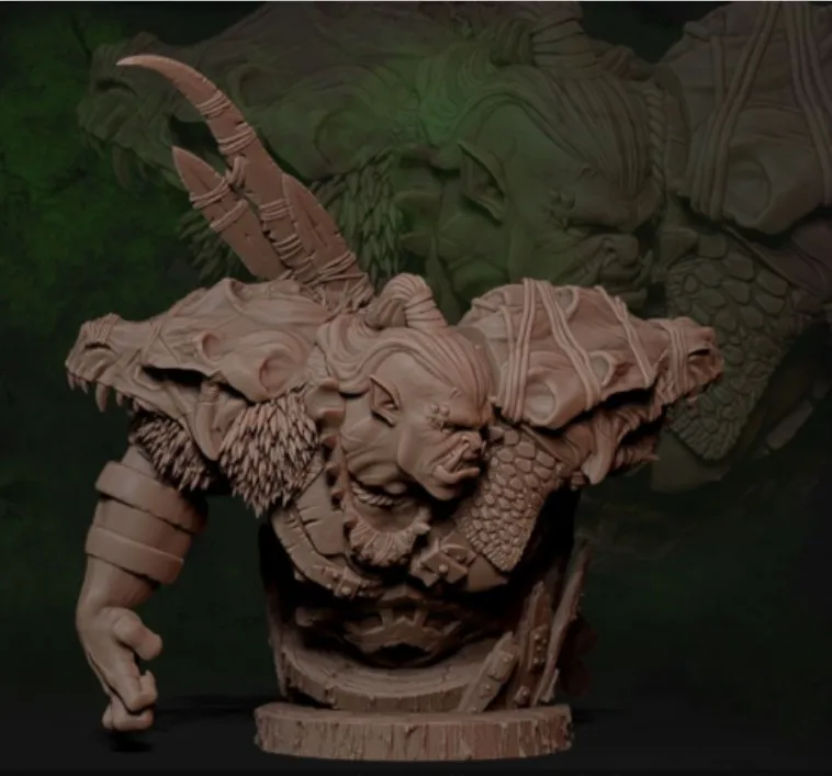 

1/12 BUST Resin Figure Model Kit Unassambled Unpainted BUST103