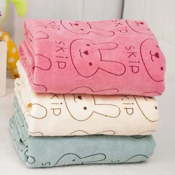 

1 pc Pet supplies large [model] thick towel towel cartoon Bunny pet dog with large dogs cTRQ0527