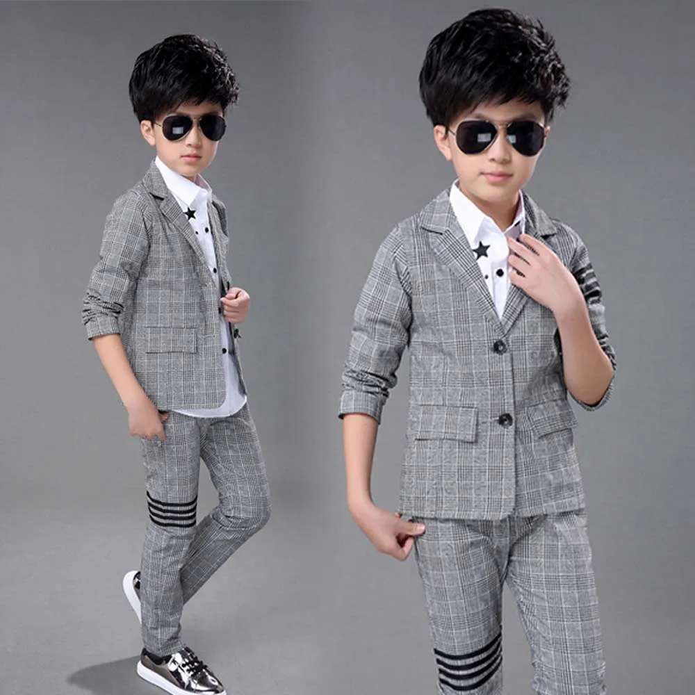 2017 Boys Blazer Suits for Weddings Party Kids Marriage Blazers Jacket