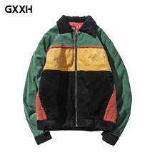 Мужские парки Новое поступление брендовая зимняя куртка мужская модная Толстая Тонкая Повседневная Вельветовая куртка высокого качества размер XXL