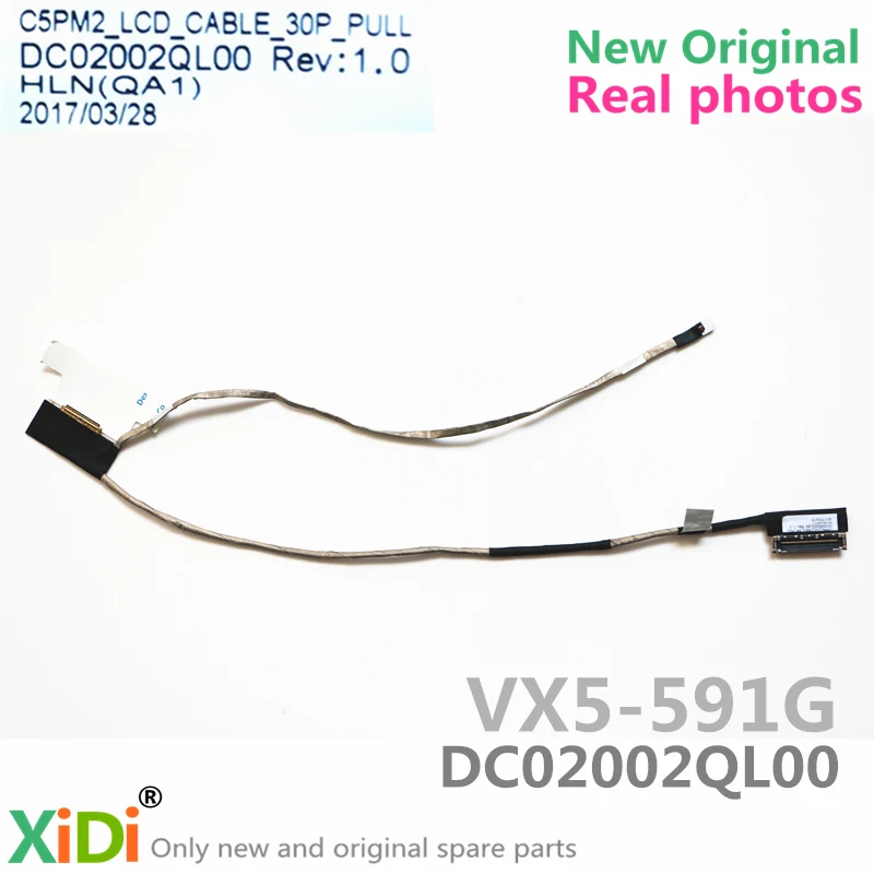 Новый c5pm2 dc02002ql00 для Acer vx5 591g жк lvds кабель 30pin| |