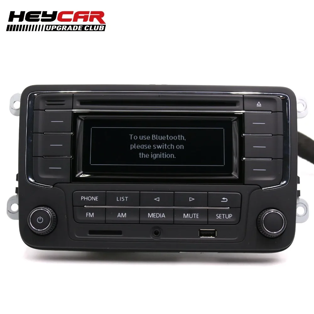 Используется RCN210 Bluetooth MP3 USB плеер CD MP3 радио для VW Golf 5 6 Jetta Mk5 MK6 Passat B6 CC B7 56D 035 185 E/56D035185E