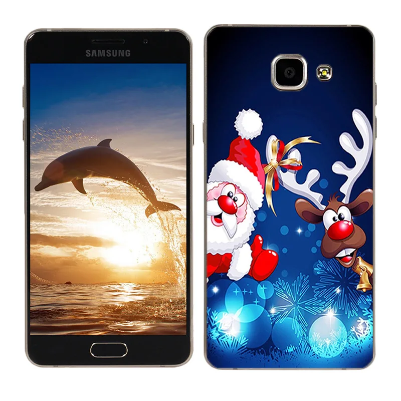 Чехол для телефона s для samsung Galaxy A3 A5 TPU Fundas Para Coque чехол для телефона с ночной росписью для Galaxy A7 Shell - Цвет: 09