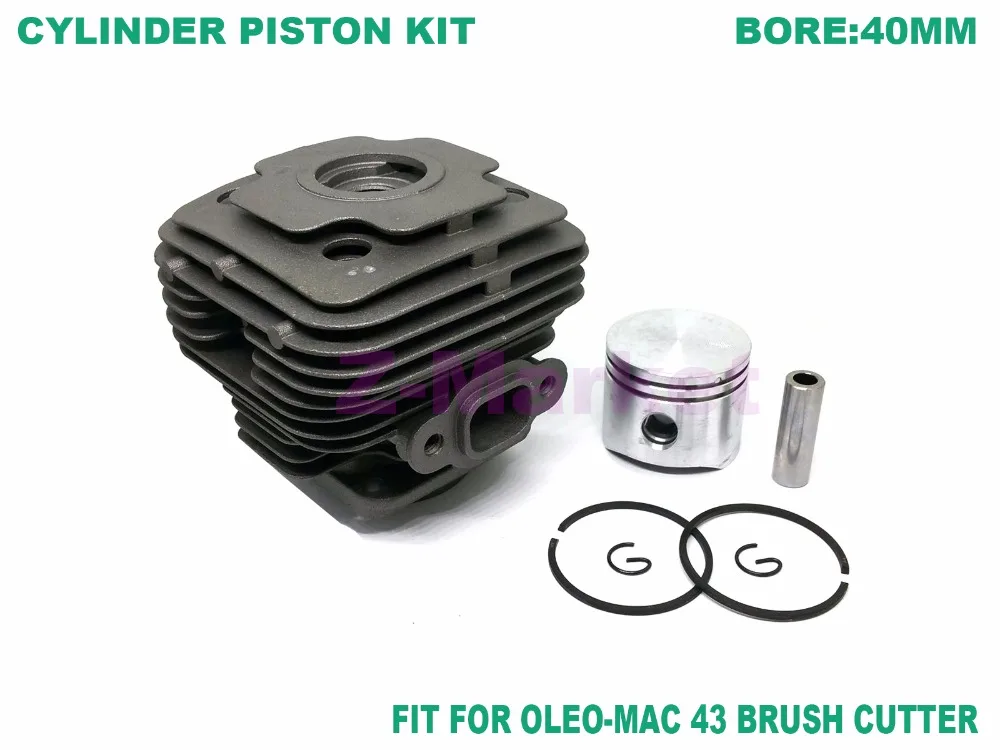 Efco 61070090 Piston Complete Hedge Cutters Emak Dynamac Efco Oleomac HT 26 27 Ø 34 