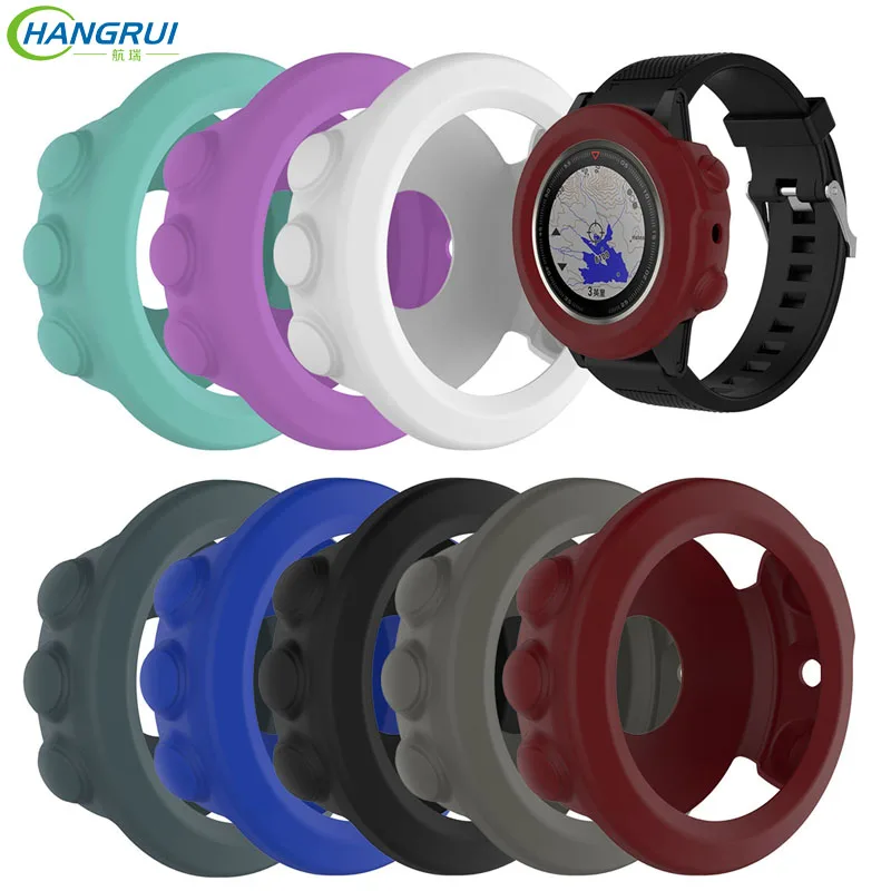

DDSilicone Protective Case Cover For Garmin fenix 5/5S/5X Smart Bracelet Protector Shell for Garmin Fenix 5x 5s 5 Smart Watch