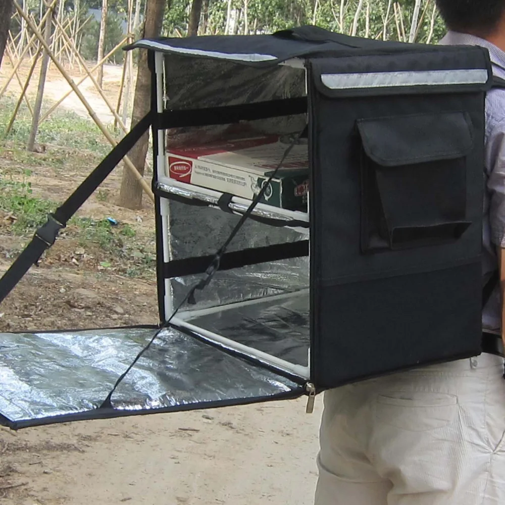 PK 66A Heat Insulation Food Delivery Backpack, Carry Out Bag with