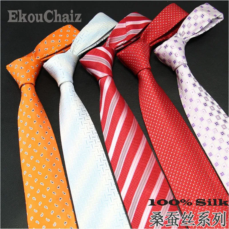 Новинка 2018 деловые галстуки для мужчин натуральный шелковый галстук Свадебный
