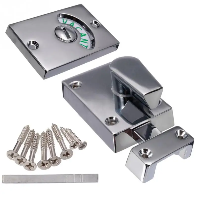38*13*35mm Privacy WC Latch Vacant Engaged Door Lock Toilet Shower cubicles & Bathroom Indicator Bolt high quality ► Photo 1/6