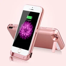 For Apple iPhone 6 s power bank Case 7000mAh External Portable Battery Backup Charging Power bank Case For iPhone6 USB Charging
