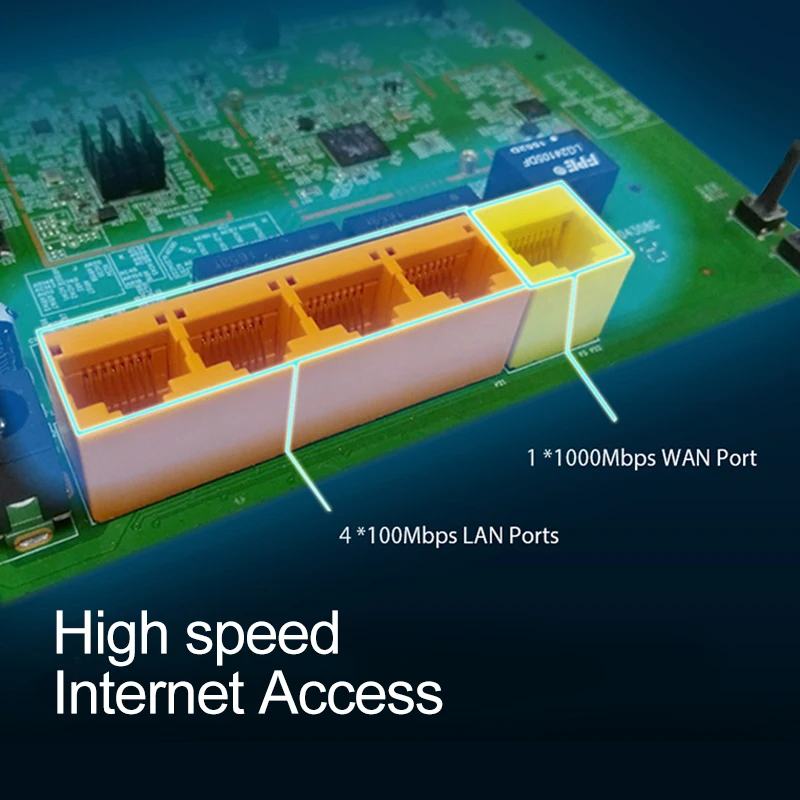 Беспроводной Wi Fi роутер TOTOLINK A950RG 1200 Мбит/с 2 4G/5 0 ГГц Универсальный повторитель