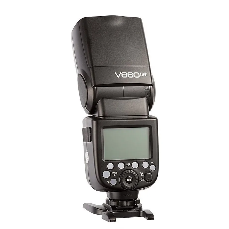 

Inno Godox V860II-S 2.4G GN60 E-TTL HSS 1/8000 Li-ion Battery Speedlite Flash for Sony DSLR Cameras