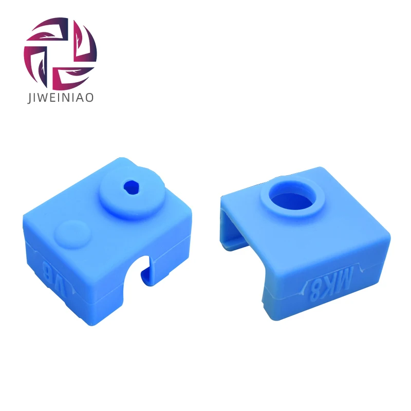 

JIWEINIAO 1PC Protective Silicone Sock Cover Case For E3D V6 Heated Block Warm Keeping Cover For Reprap 3D Printer Parts