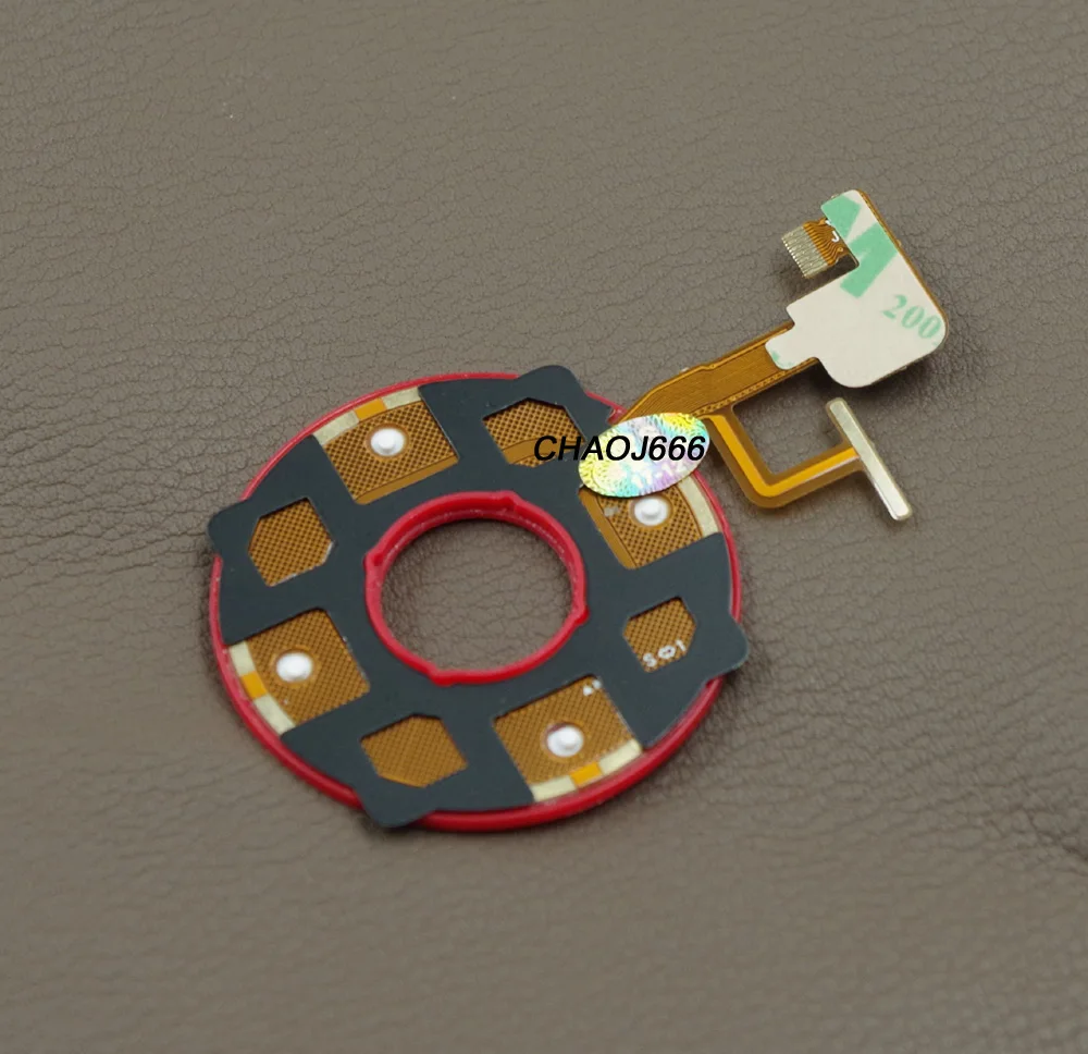 Red Color Clickwheel Click Wheel with Flex Ribbon Cable for iPod 5th gen iPod 5 Video 30GB 60GB 80GB U2 Special Edition