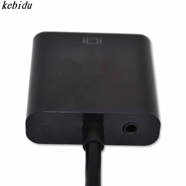 Адаптер HDMI VGA Папа мама преобразователь адаптер 1080P цифро аналоговое видео аудио