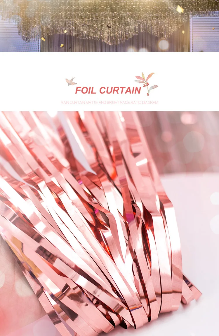 foil curtain 6-0